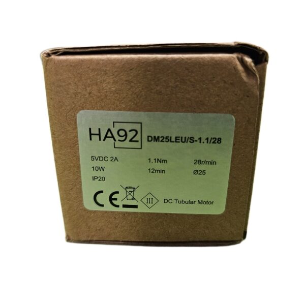 HA92 Smart DC Tubular Motor – Model DM25LEU/S (Built-in Battery, Type-C) - Image 5
