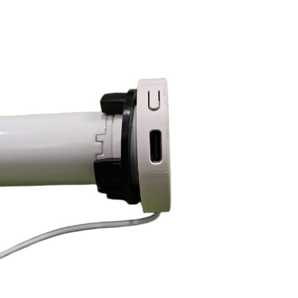 HA92 Smart DC Tubular Motor – Model DM25LEU/S (Built-in Battery, Type-C) - Image 8