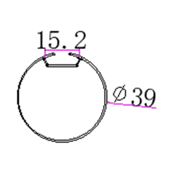 Aluminum Blinds Tube 38mm - Image 9